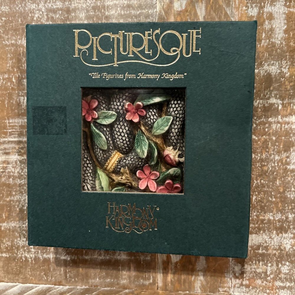 VTG Harmony Kingdom Picturesque - Byron's Secret Garden Bryon's Bower‎ - 1998